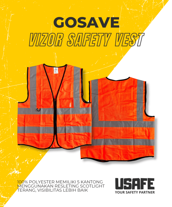 Gosave Vest Vizor Orange