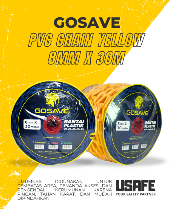 Gosave Rantai 8MM Kuning