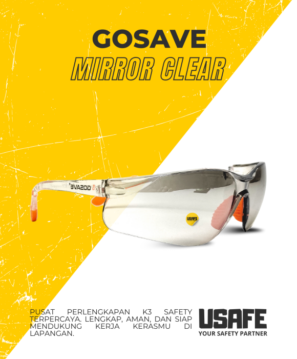 Gosave Glasses Mirror Clear