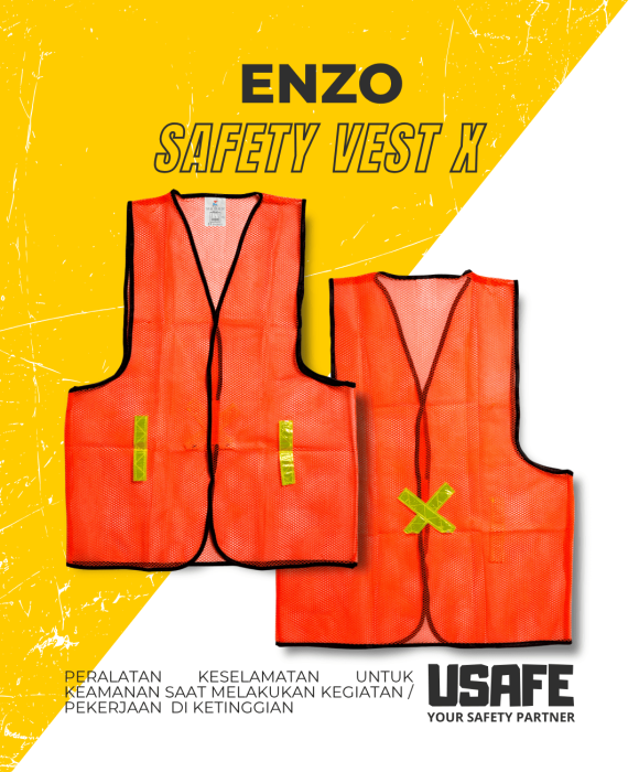 Enzo Safety Vest X Hijau