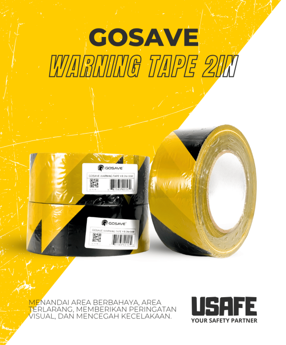 Gosave Warning Tape 2IN