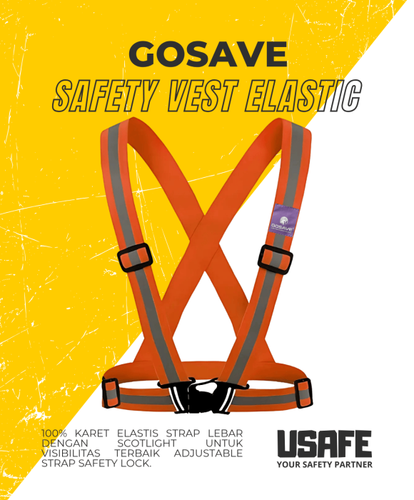 Gosave Vest Elastis Orange